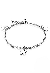 superb teensy-weensy dangle baby anklet 